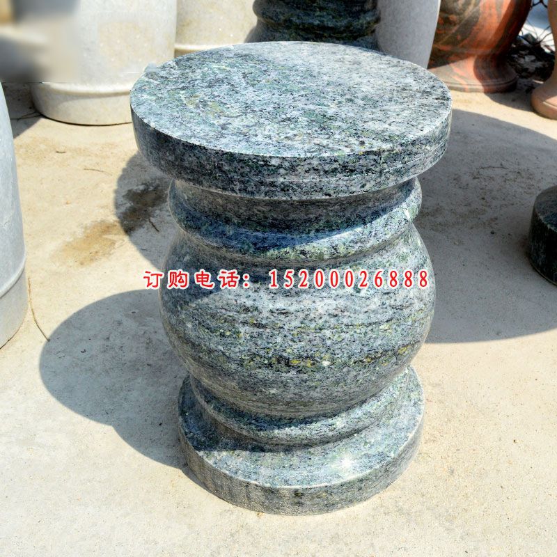大理石圆凳  石雕小区景观雕塑