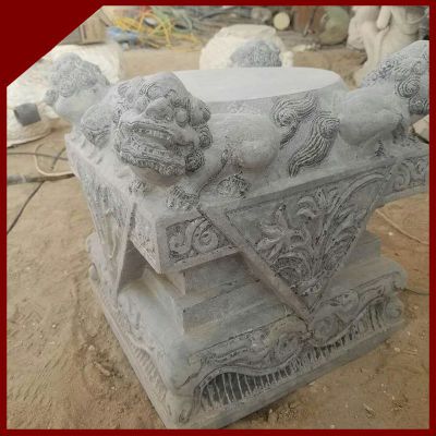 大理石雕刻石桌  石雕别墅景观雕塑