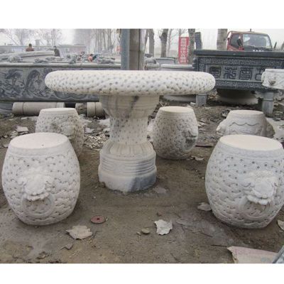 石凳，大理石凳子，公园石凳