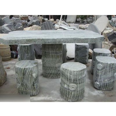 石雕桌椅，大理石桌凳 