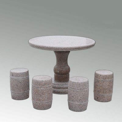 石雕凳子桌子，圆桌圆凳石雕