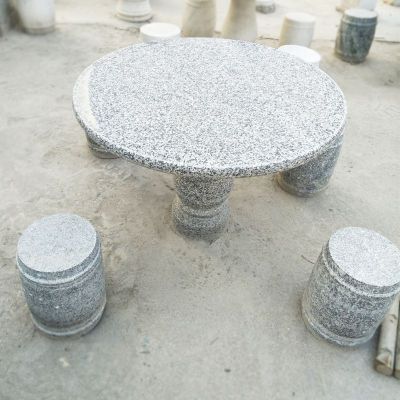 石雕桌凳，公园休息桌椅