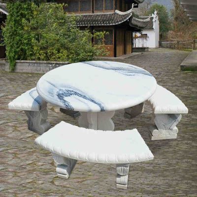 石桌石凳，大理石桌椅