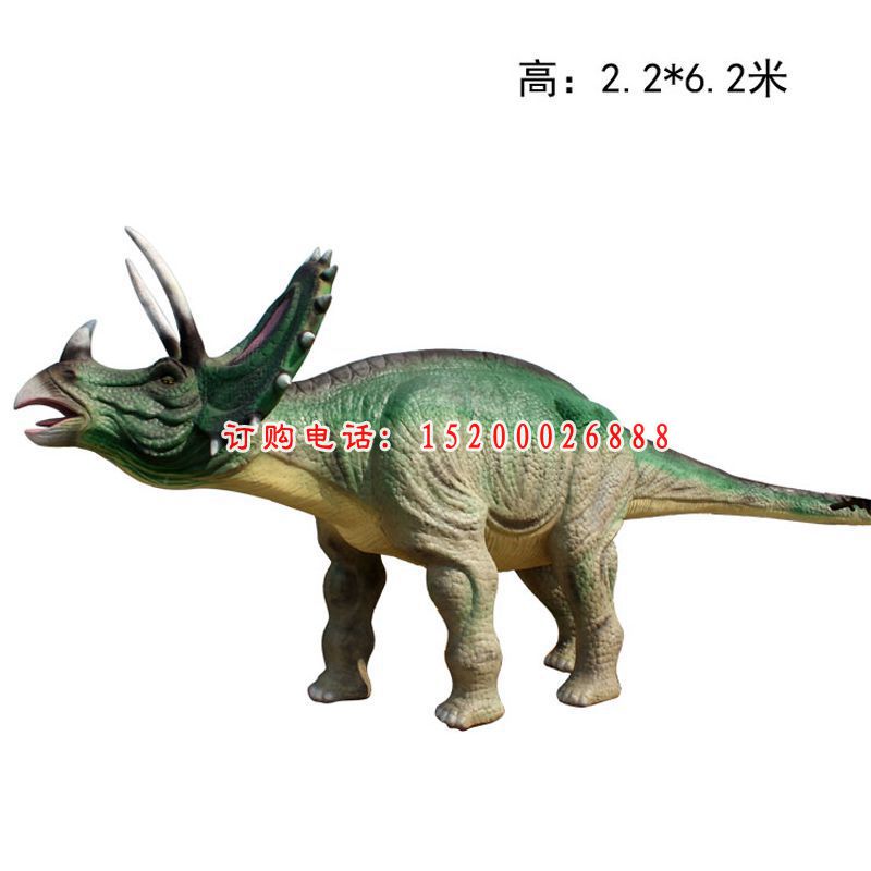 公园景观雕塑，玻璃钢仿真恐龙
