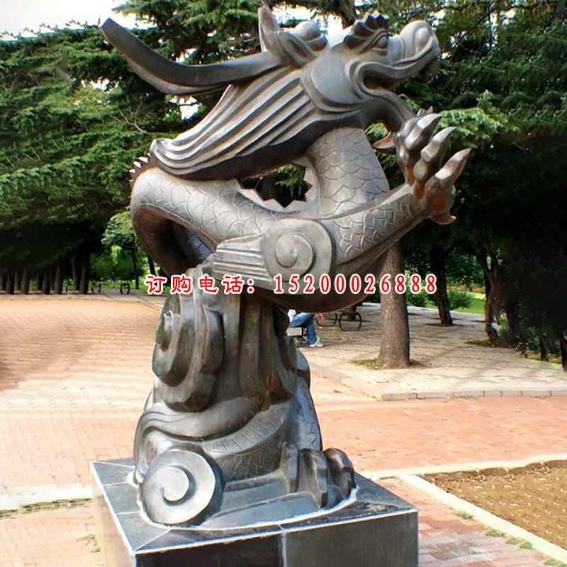 十二生肖铜雕，公园十二生肖铜雕 (2)_看图王
