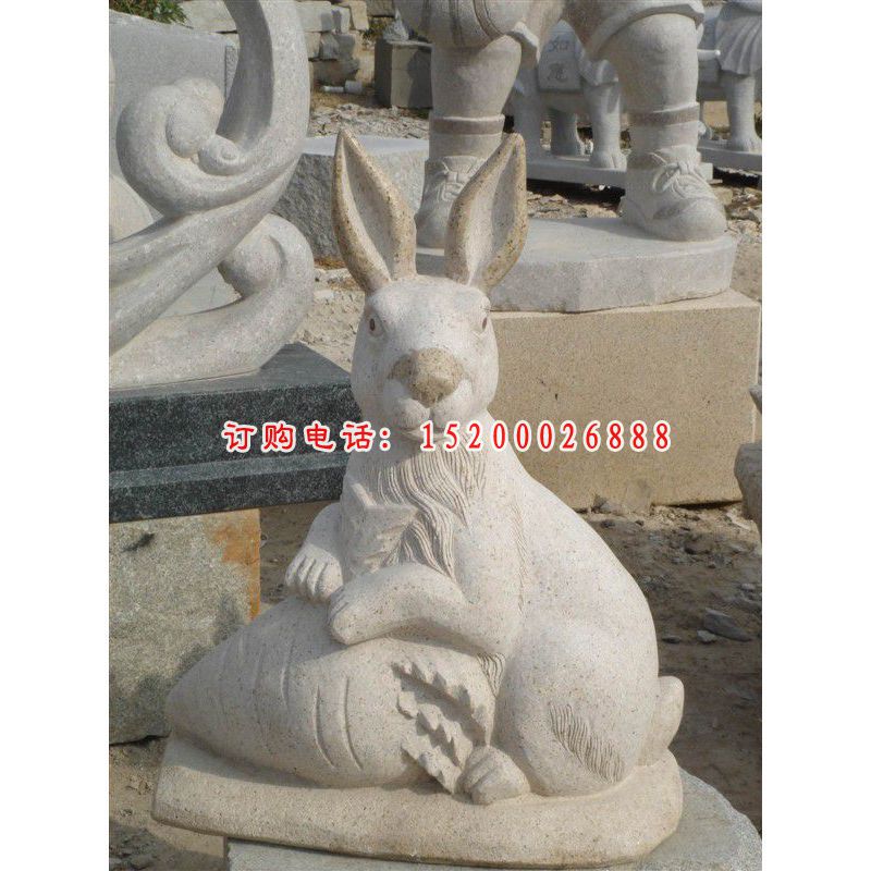 十二生肖石雕，公园动物石雕 (25)