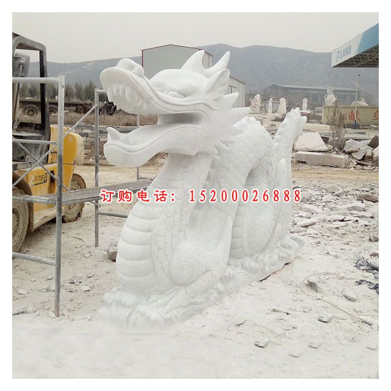 石雕龙 公园景观石雕 (2)