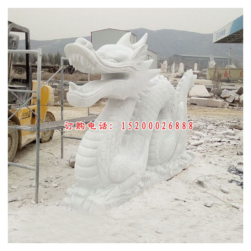 石雕龙 公园景观石雕 (3)