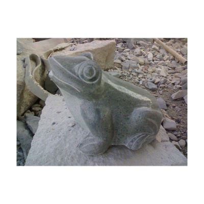 青蛙石雕，大理石青蛙雕塑，公园动物石雕