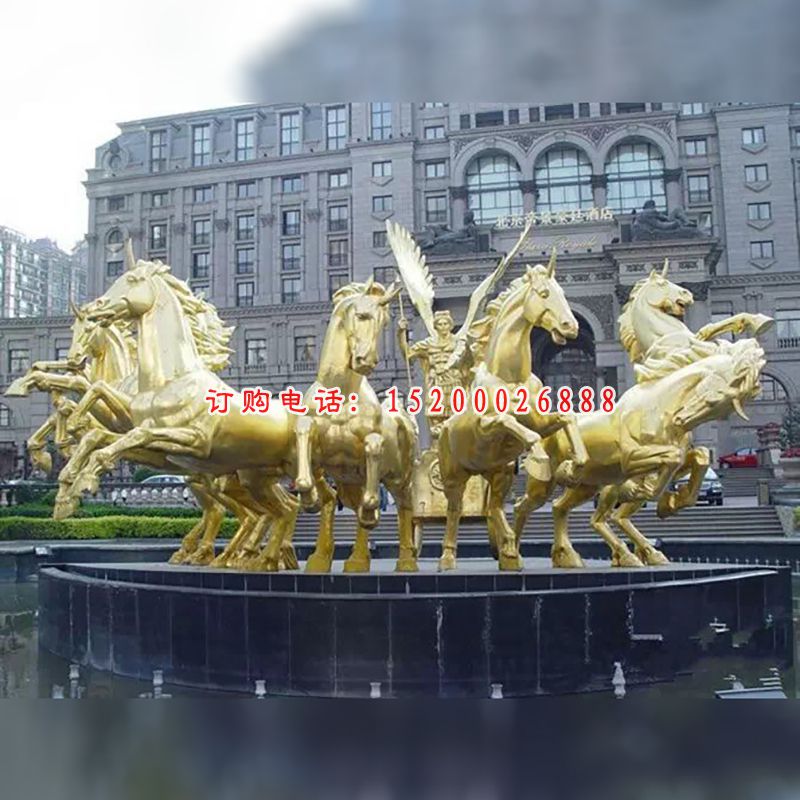 八匹马铜雕，阿波罗铜雕 (1)