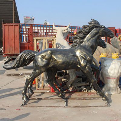 玻璃钢飞马雕塑仿铜动物雕塑8