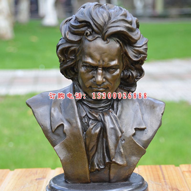 贝多芬铜雕 (3)
