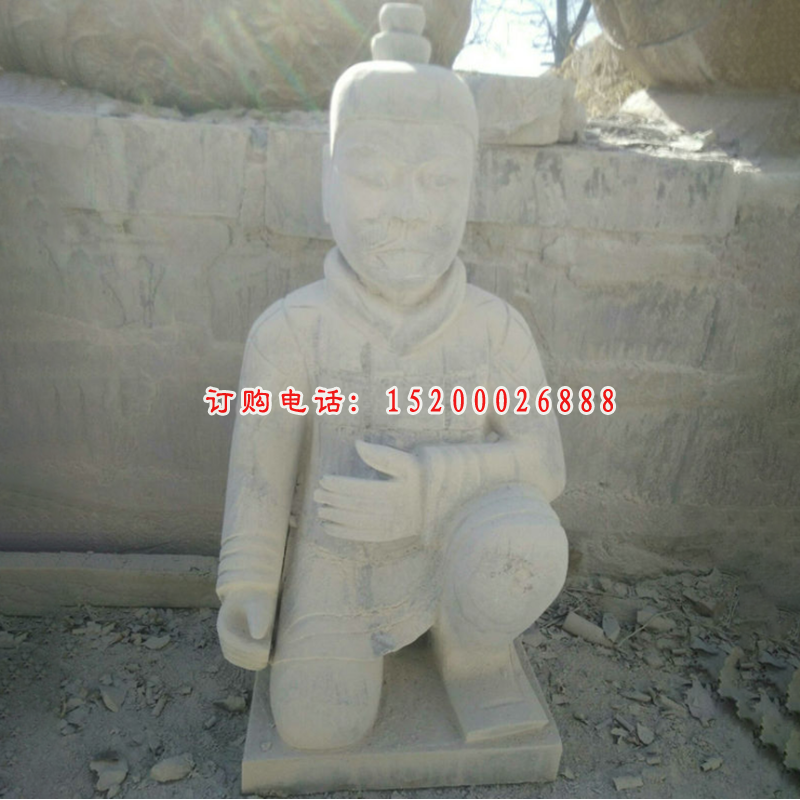 兵马俑石雕 (1)