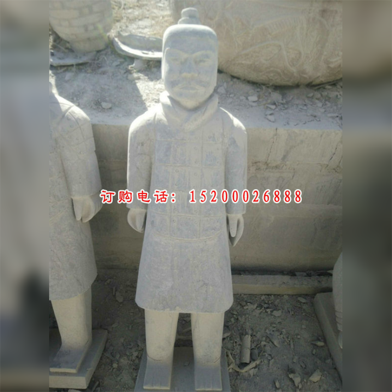 兵马俑石雕 (2)