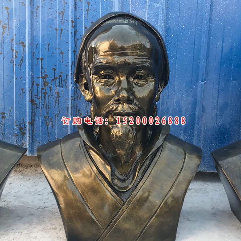 华佗铜雕 (5)
