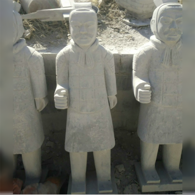 兵马俑石雕 (3)