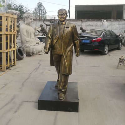 玻璃钢邓小平雕塑 (2)