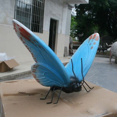 玻璃钢蝴蝶雕塑 (4)