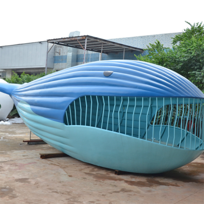 玻璃钢鲸鱼雕塑  (3)