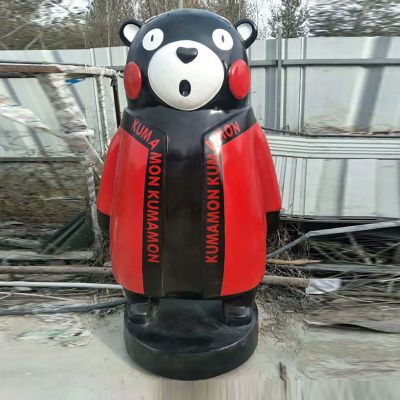 玻璃钢熊本熊雕塑 (5)