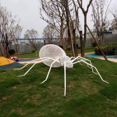 不锈钢蜘蛛雕塑 (3)