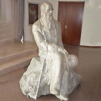 达尔文石雕 (1)