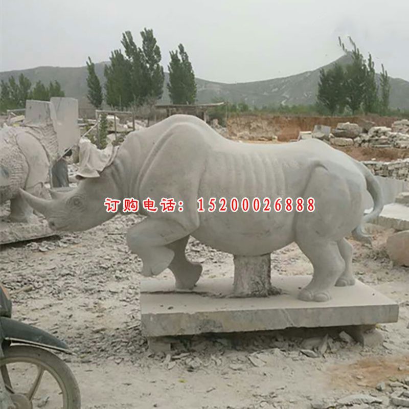 石雕犀牛 (2)