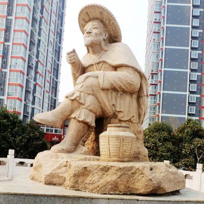 姜太公石雕 (4)