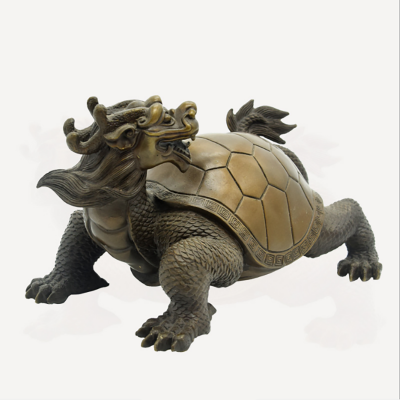 龙龟铜雕 (1)