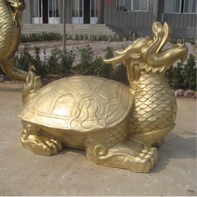 龙龟铜雕 (2)