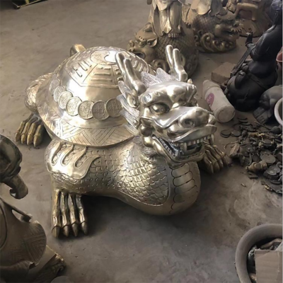 龙龟铜雕 (3)