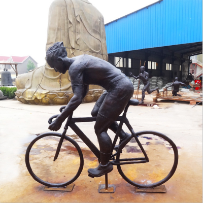 铜雕自行车 (1)