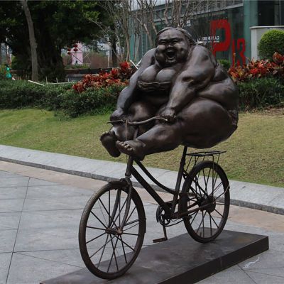 铜雕自行车 (3)