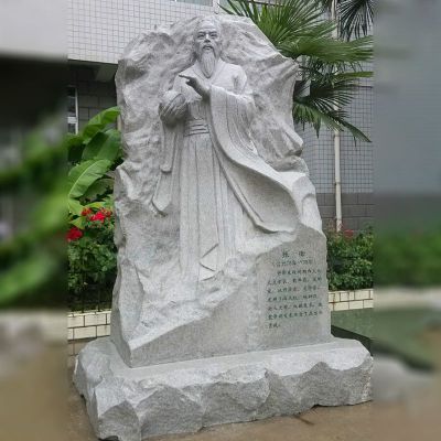张衡石雕 (7)
