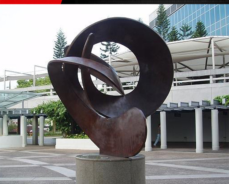 不锈钢抽象雕塑 企业抽象雕塑