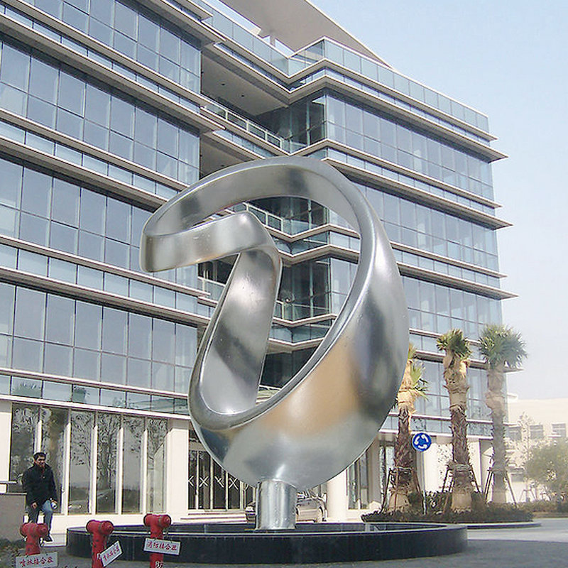 不锈钢城市抽象雕塑