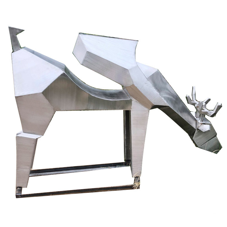 不锈钢艺术动物小鹿 