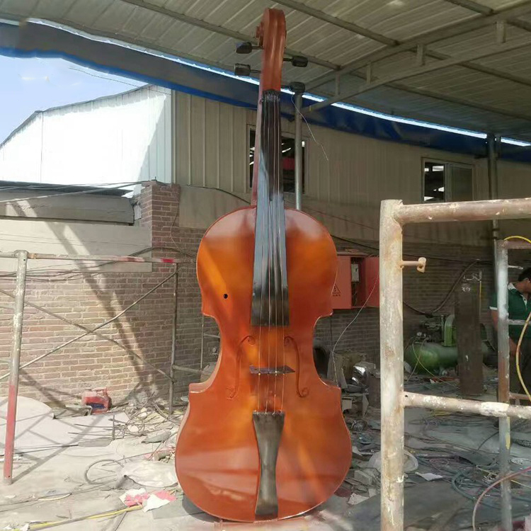 不锈钢仿真乐器小提琴  