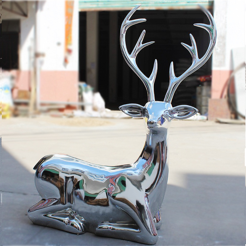  不锈钢创意动物小鹿    