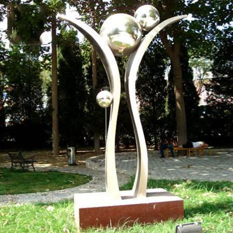 不锈钢校园艺术造型雕塑